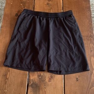 Men's Black Athletic Shorts